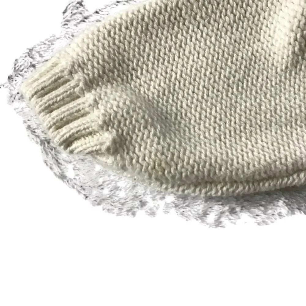Baby Gap Sherpa Leather Cable Knit Sweater